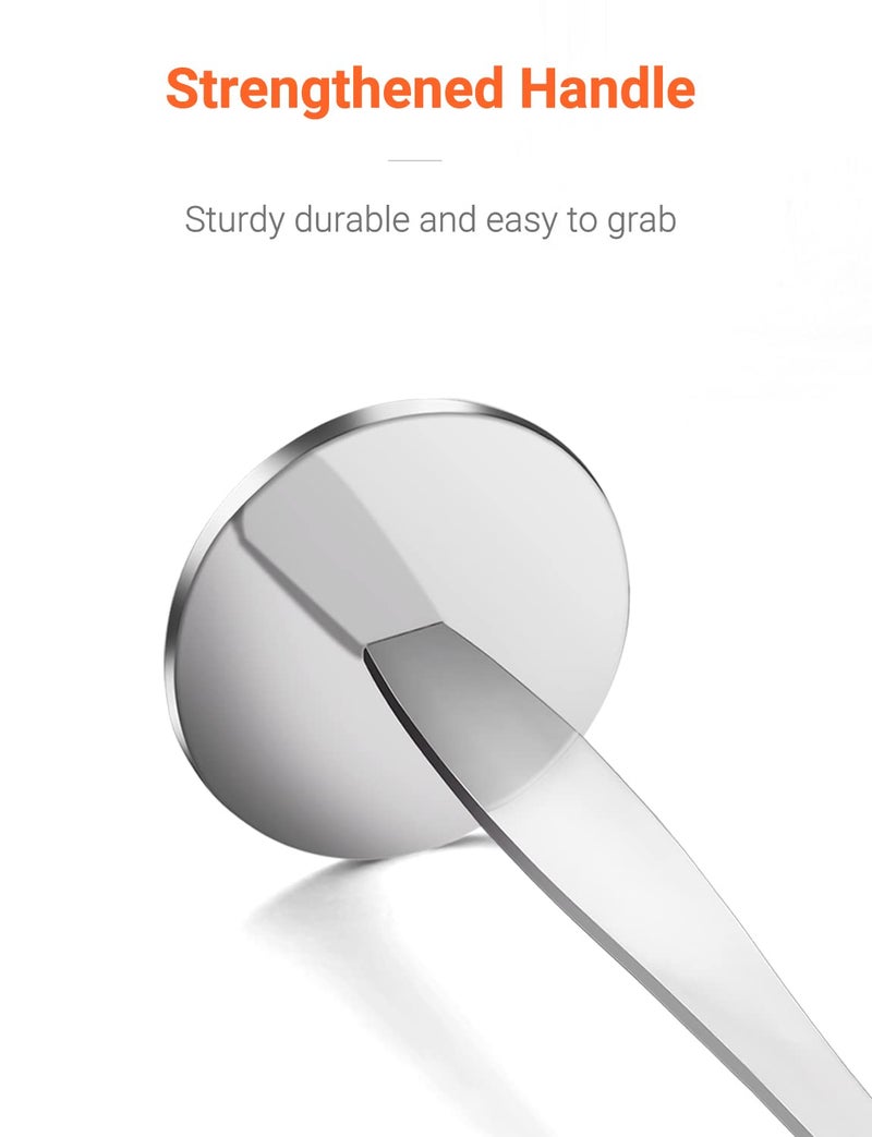 WILLIZTER Two-in-One Stainless Steel Coffee Scoop Tamping Dual-Purpose Coffee Spoon Powder Hammer Tamper Multi Function Spoon Holder Coffee Tools for Measuring and Tamping - Image 5